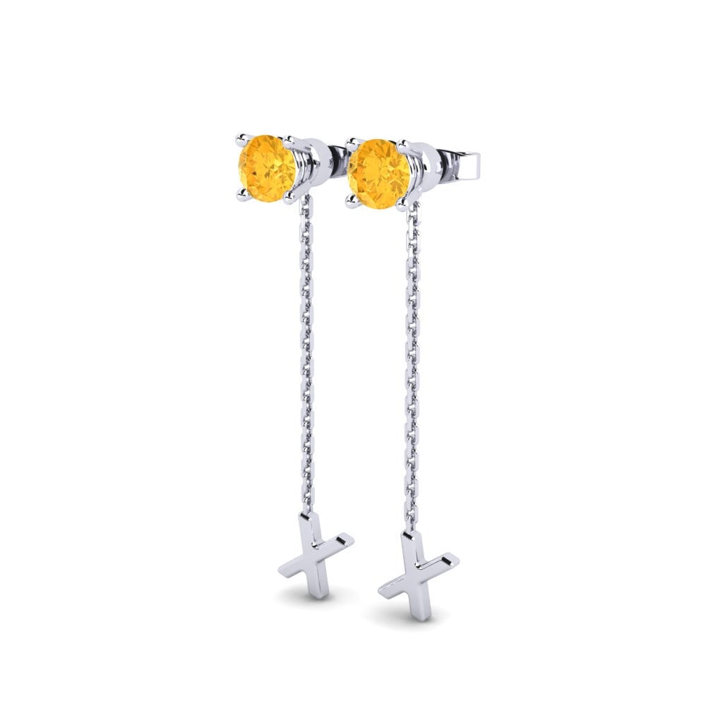Citrine Women's Earring Aundrea X