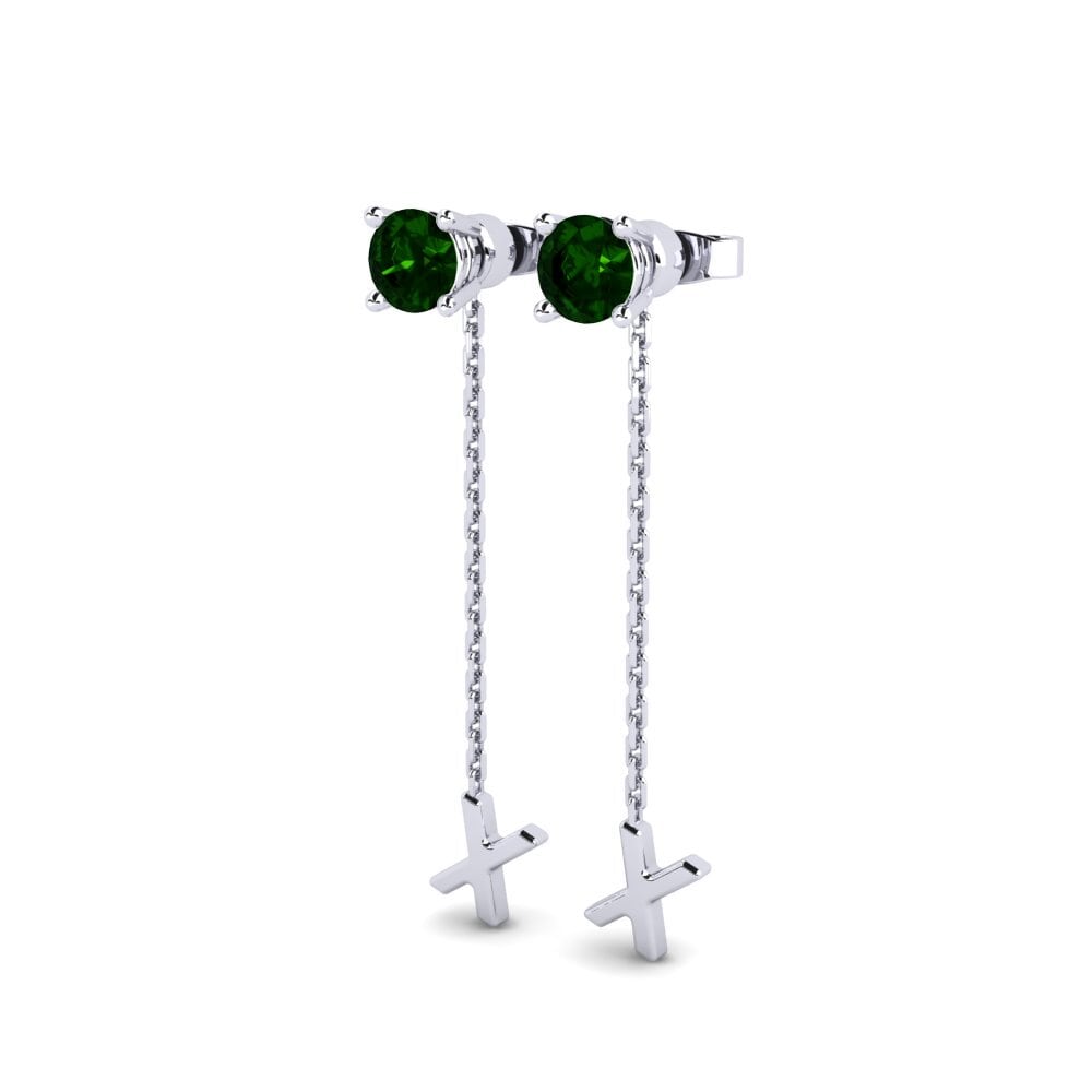Green Tourmaline Women's Earring Aundrea X