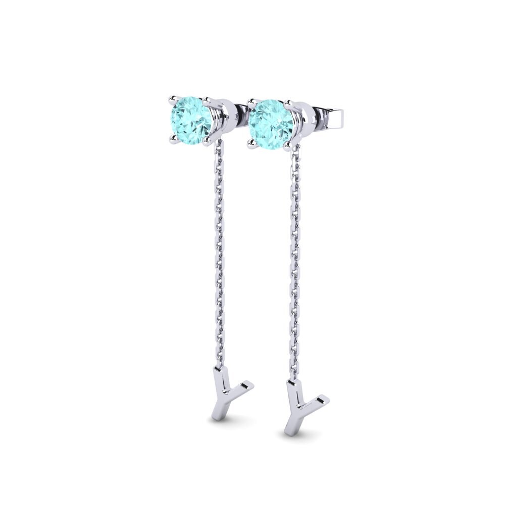 Aquamarine Women's Earring Aundrea Y