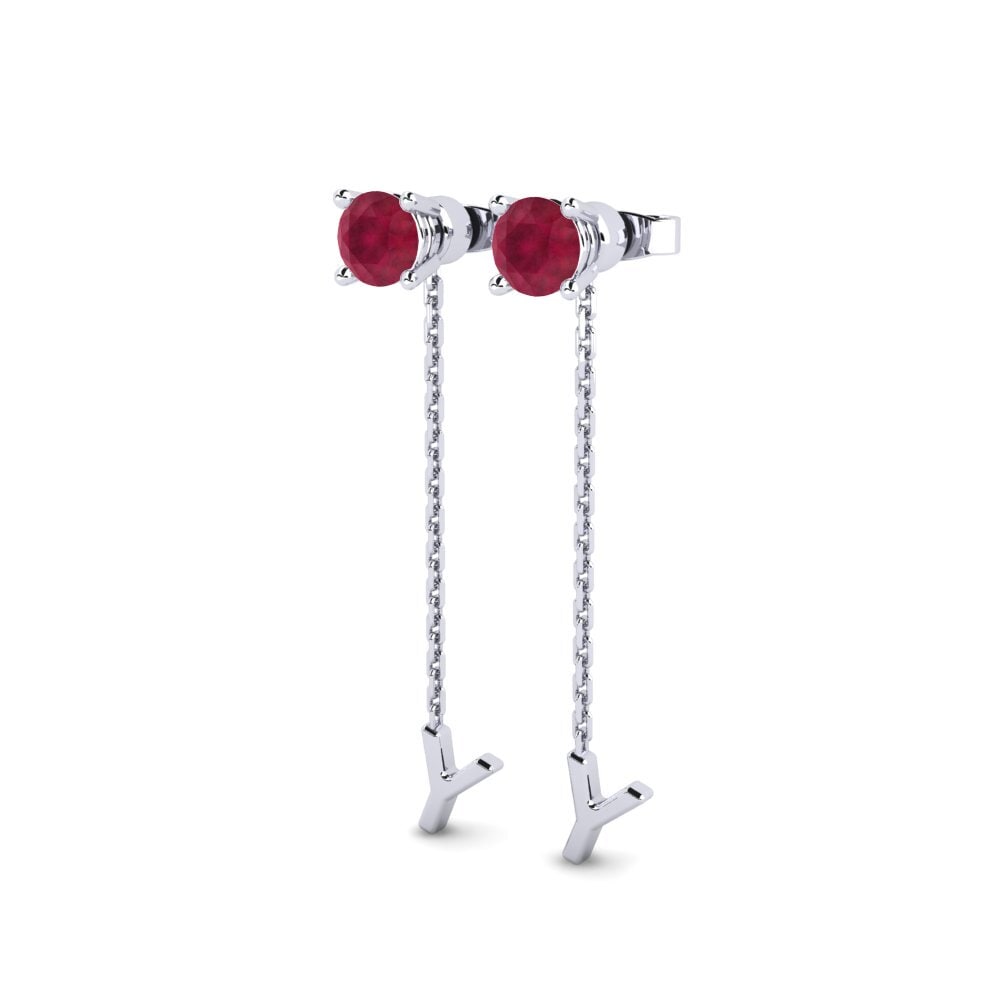 Ruby Women's Earring Aundrea Y