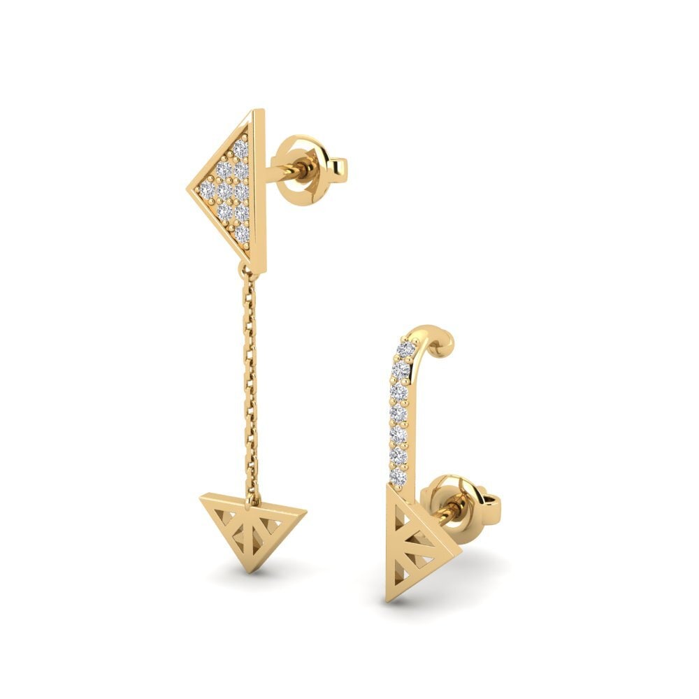 Diamant Damen ohrring Aureli - SET