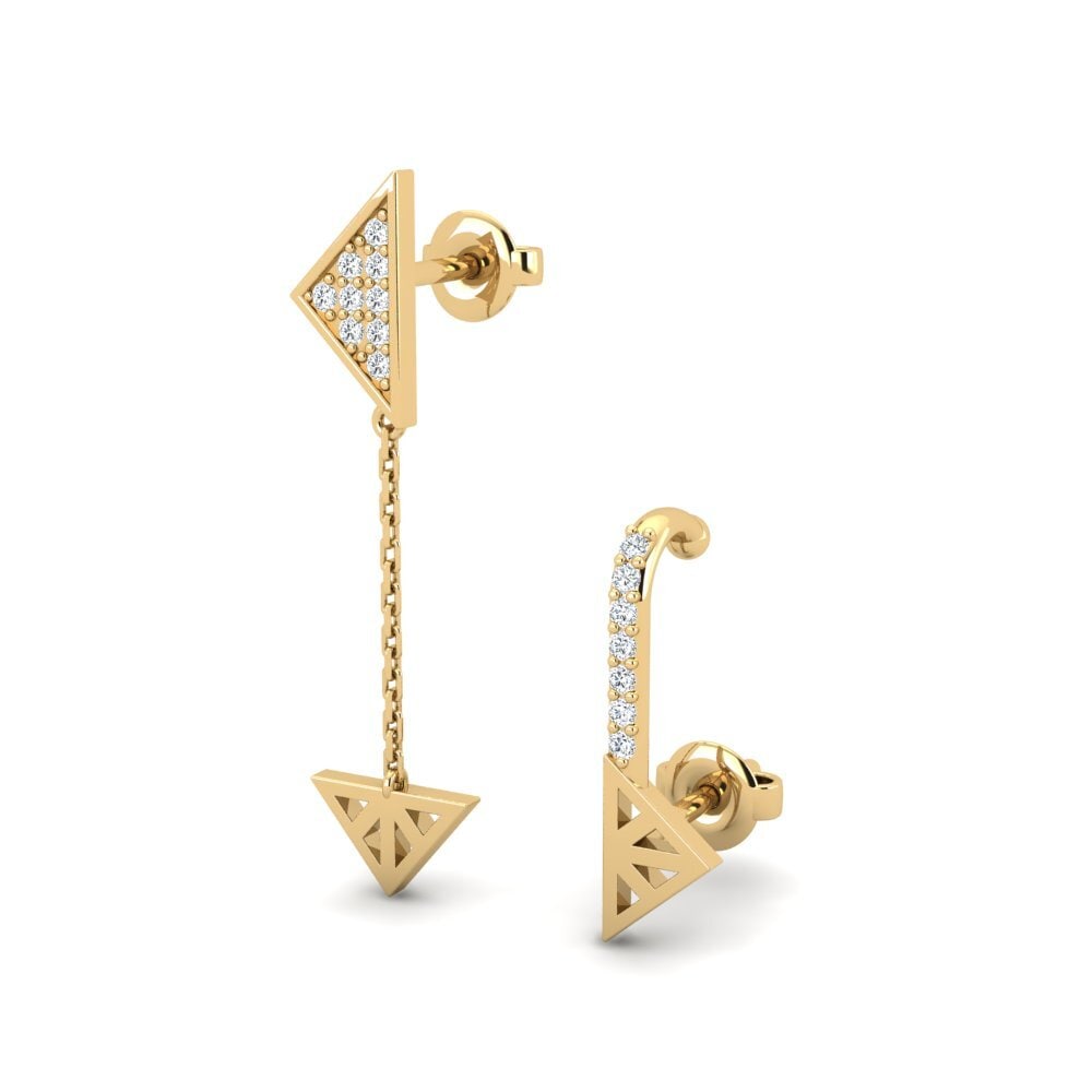 Zirkonia Damen ohrring Aureli - SET