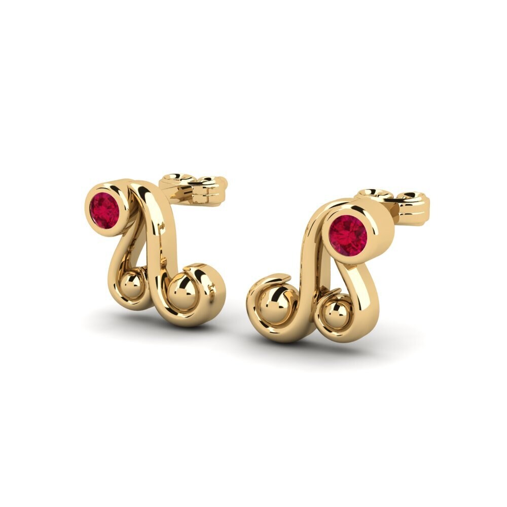Ruby Kid's Earring Aurg