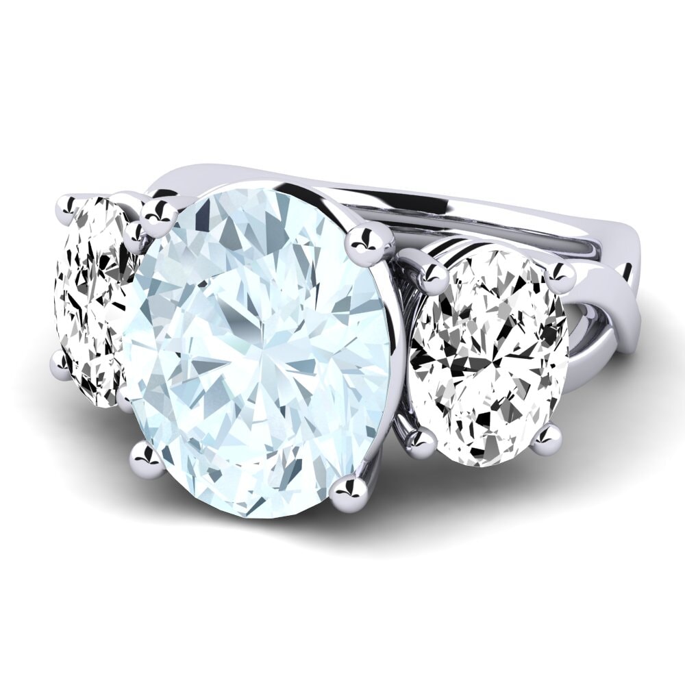 Aquamarine Ring Aurkene