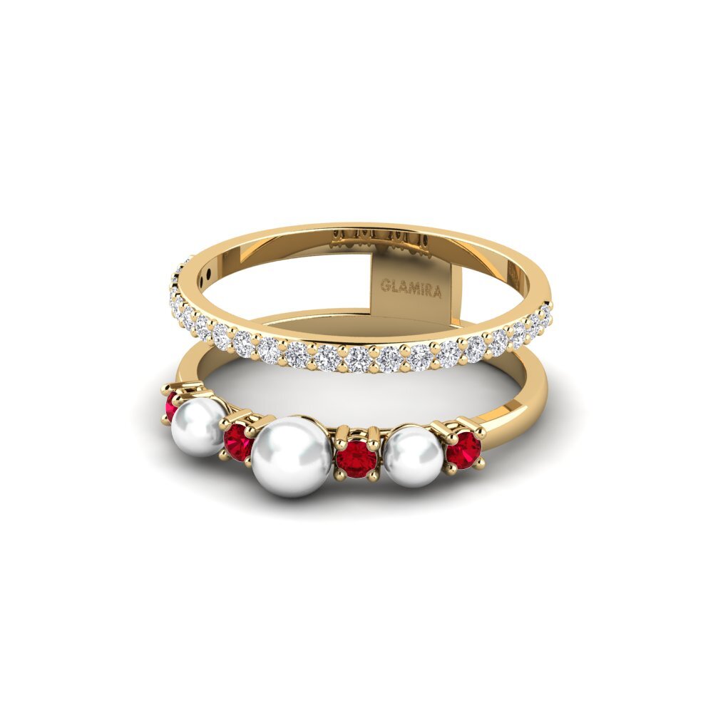Circonita Roja Anillo Avignon