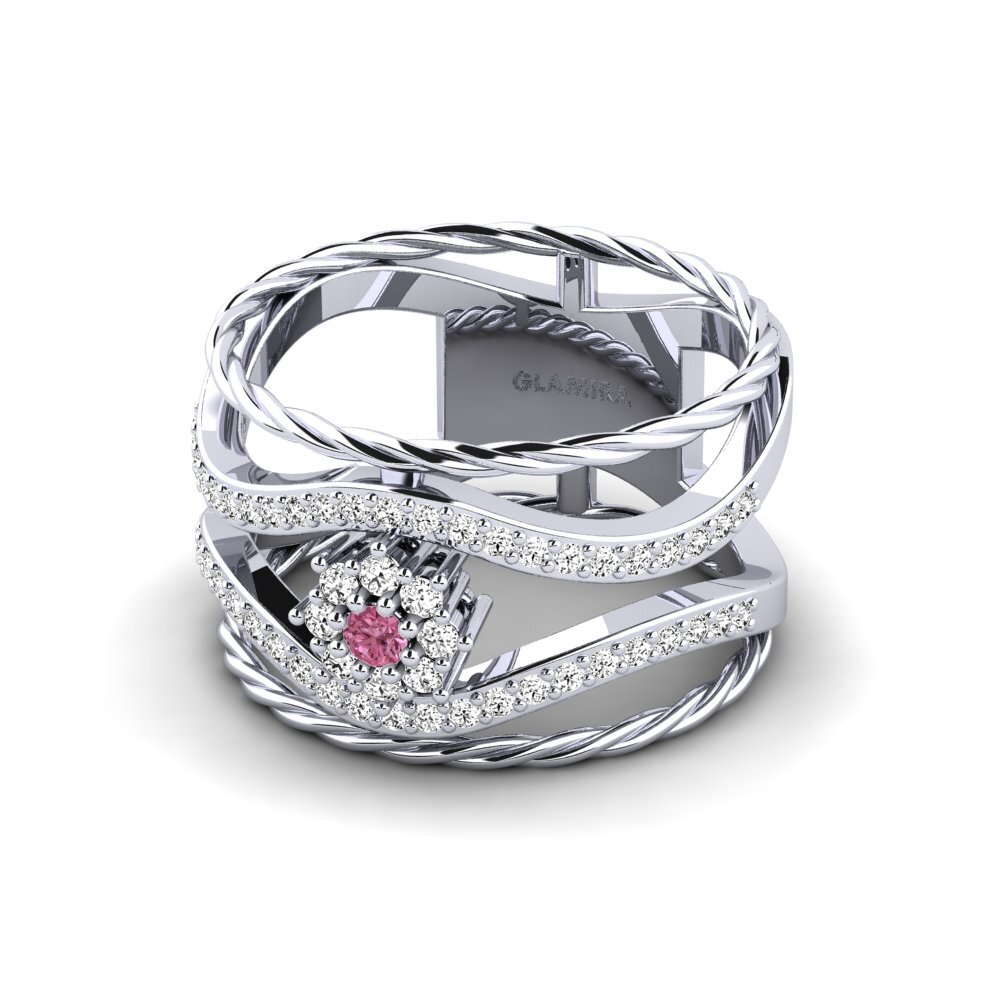 Rhodolite Garnet Ring Avoriaz