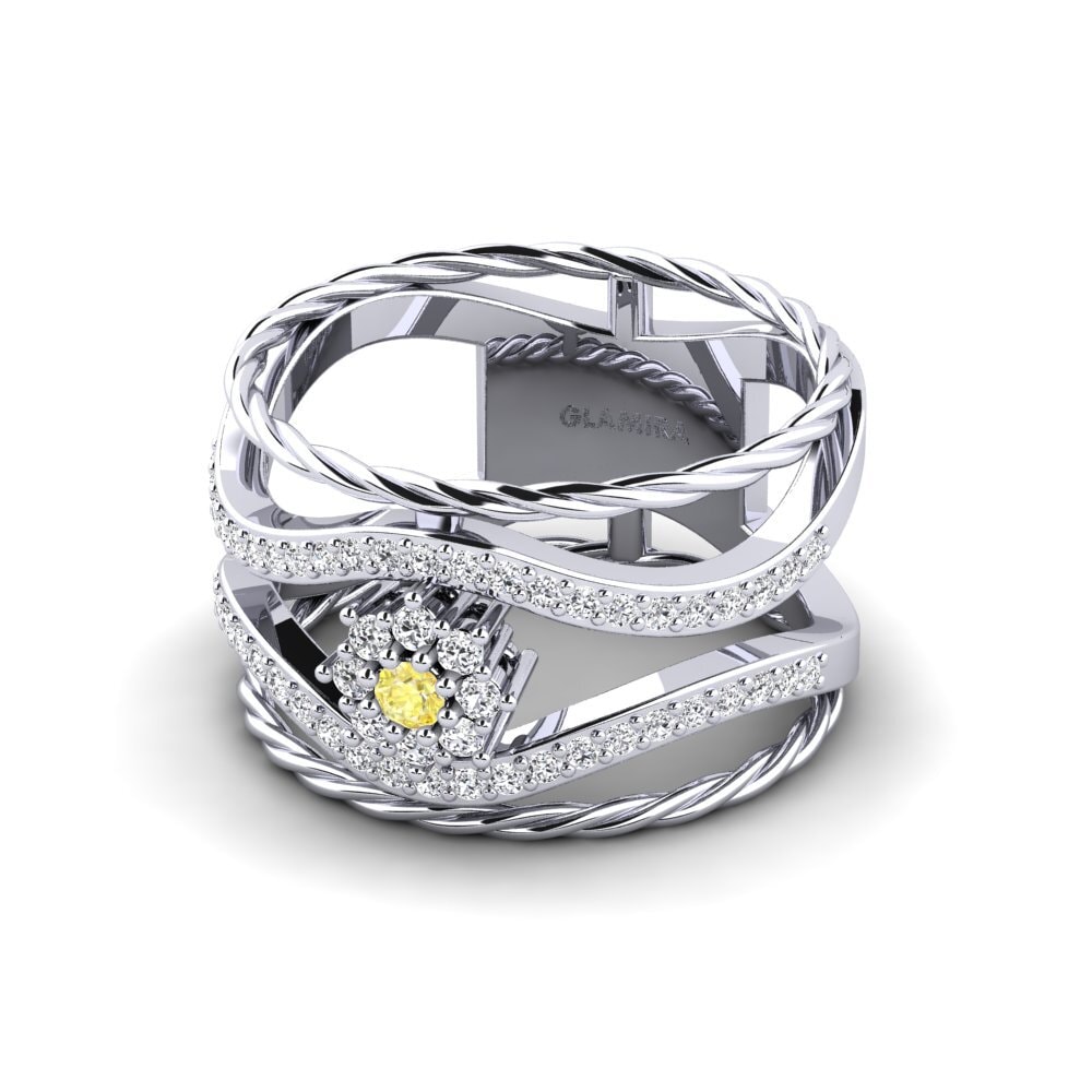 Yellow Sapphire Ring Avoriaz