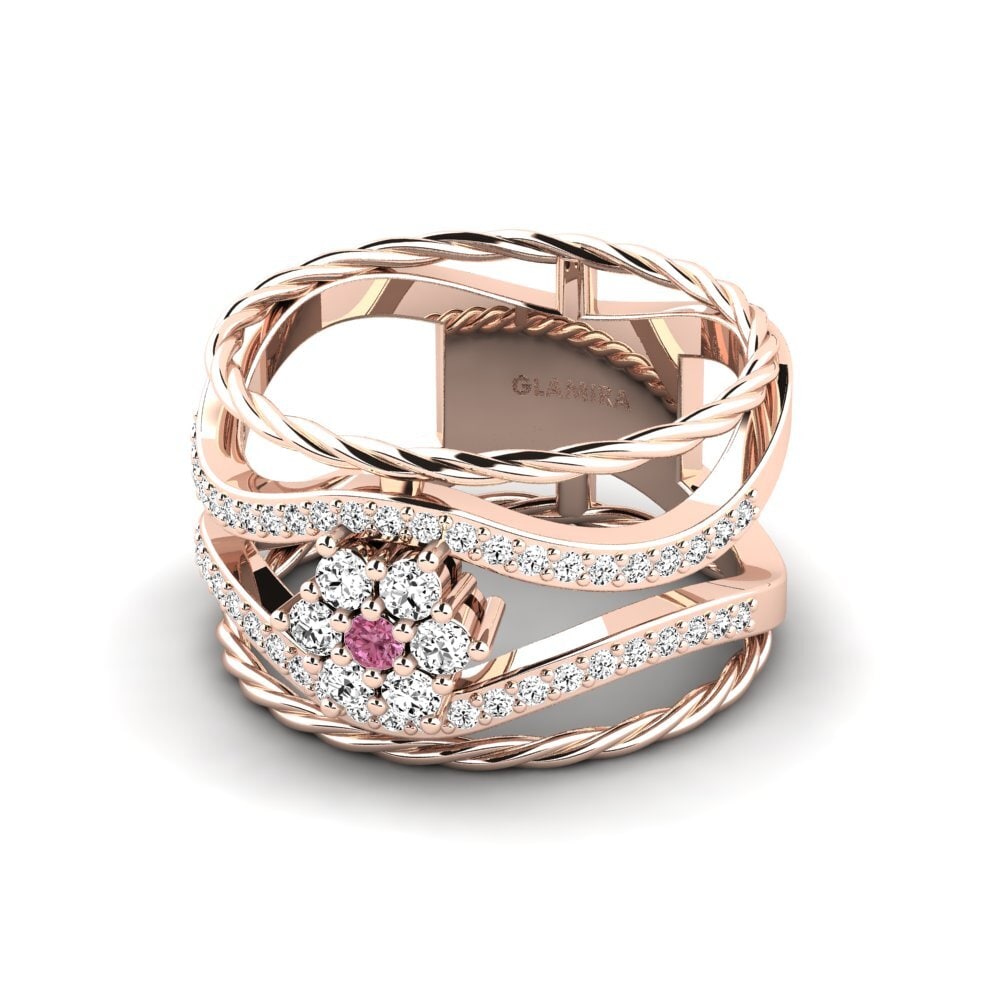 Rhodolite Garnet Ring Avrain