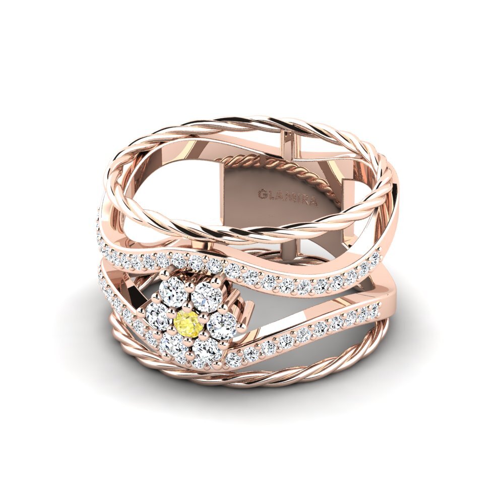 Yellow Sapphire Ring Avrain