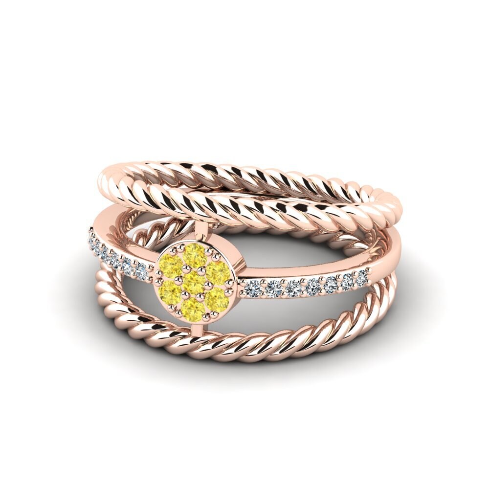 Yellow Sapphire Ring Avree