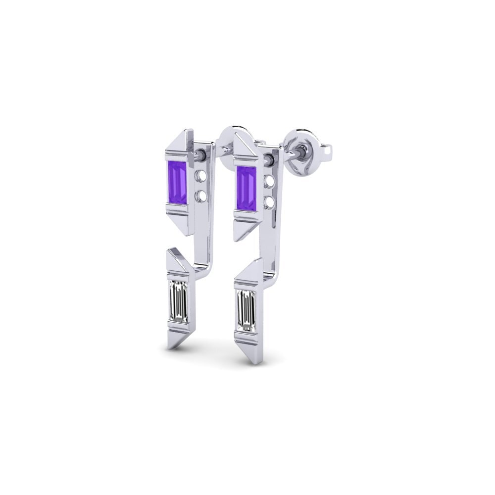 Amethyst Women's Earring Awesome