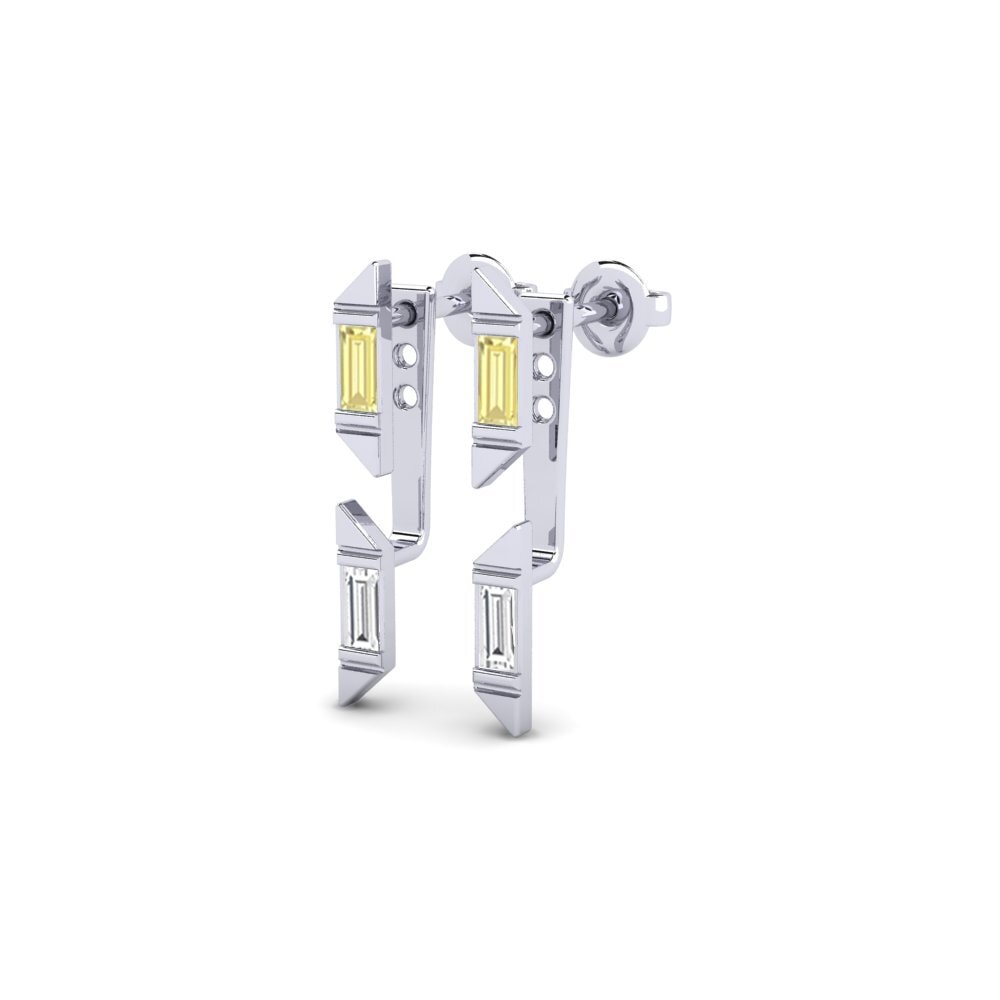 Yellow Sapphire Women's Earring Awesome