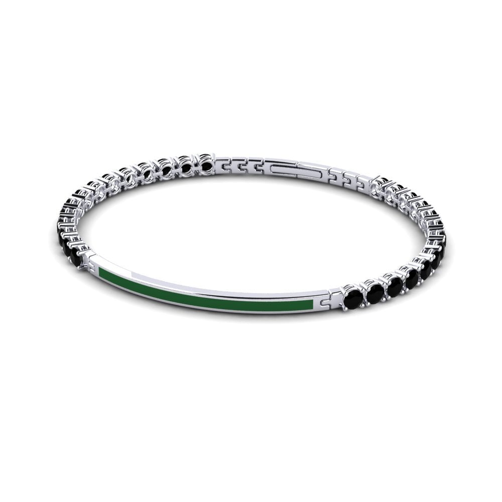 Bangles Black Sapphire Bracelets