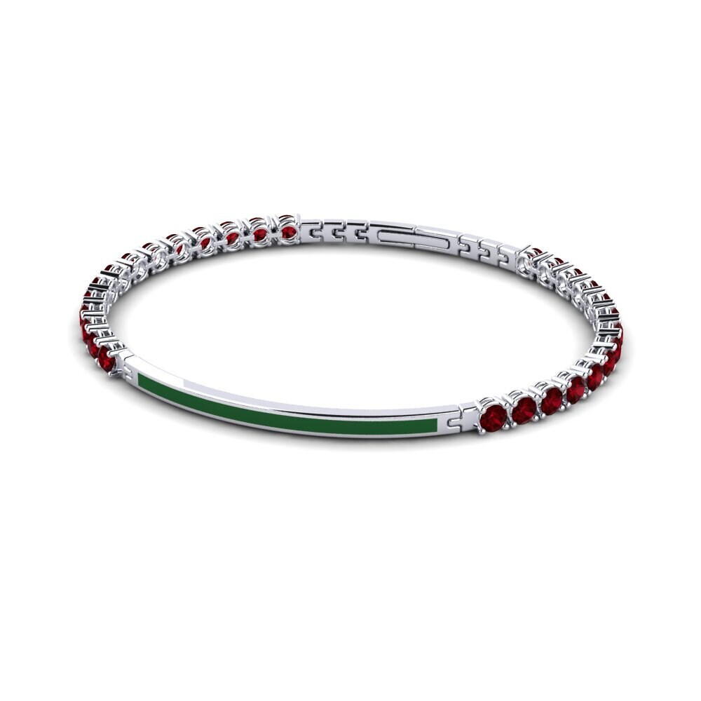 Bangle Garnet Bracelets