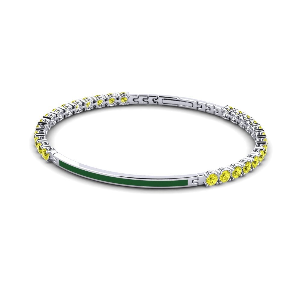 Bangles Yellow Diamond Bracelets