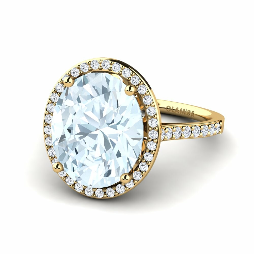 Aquamarine Ring Azaria