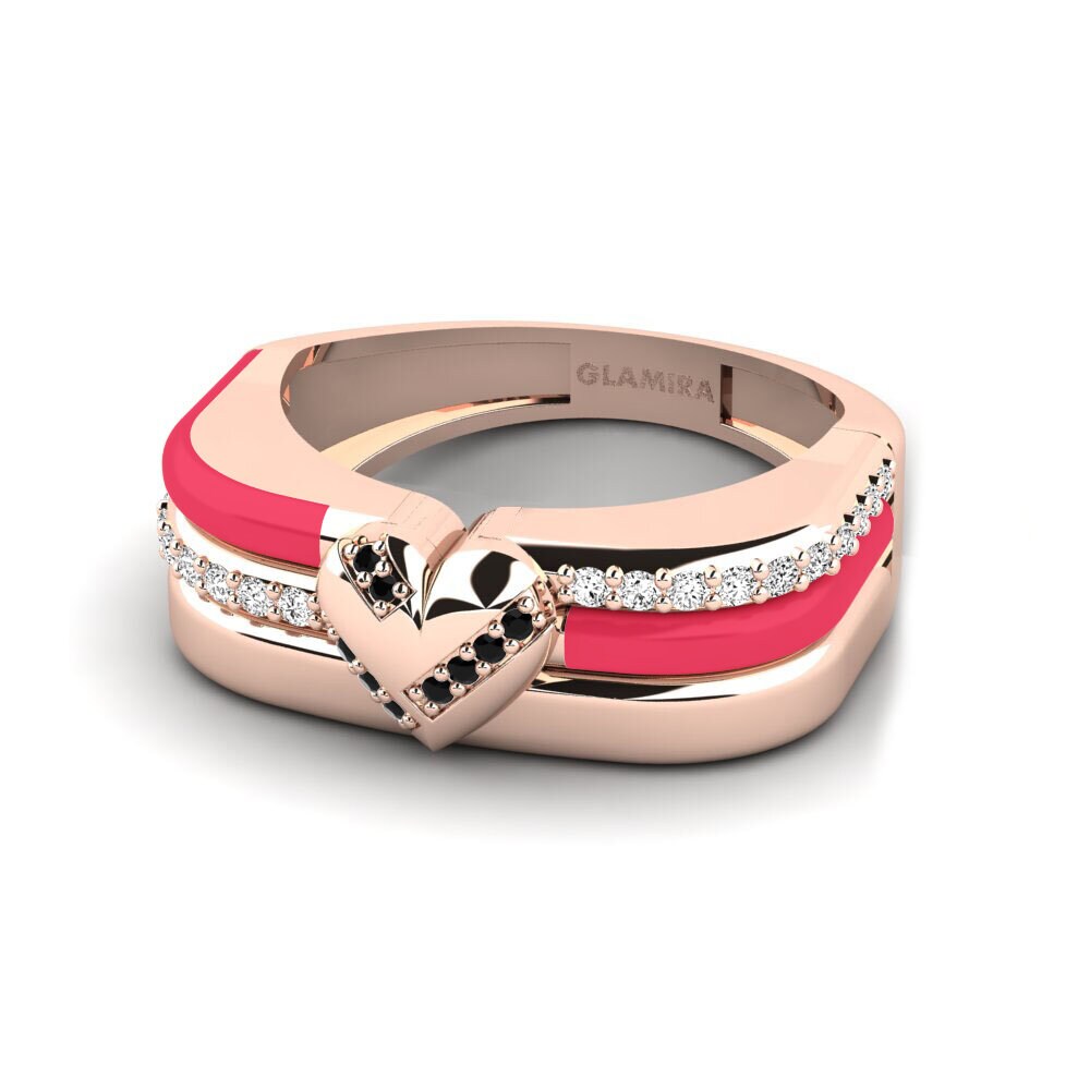 Schwarzer Onyx Ring Azora