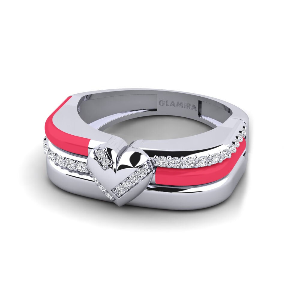 14ct White Gold Ring Azora