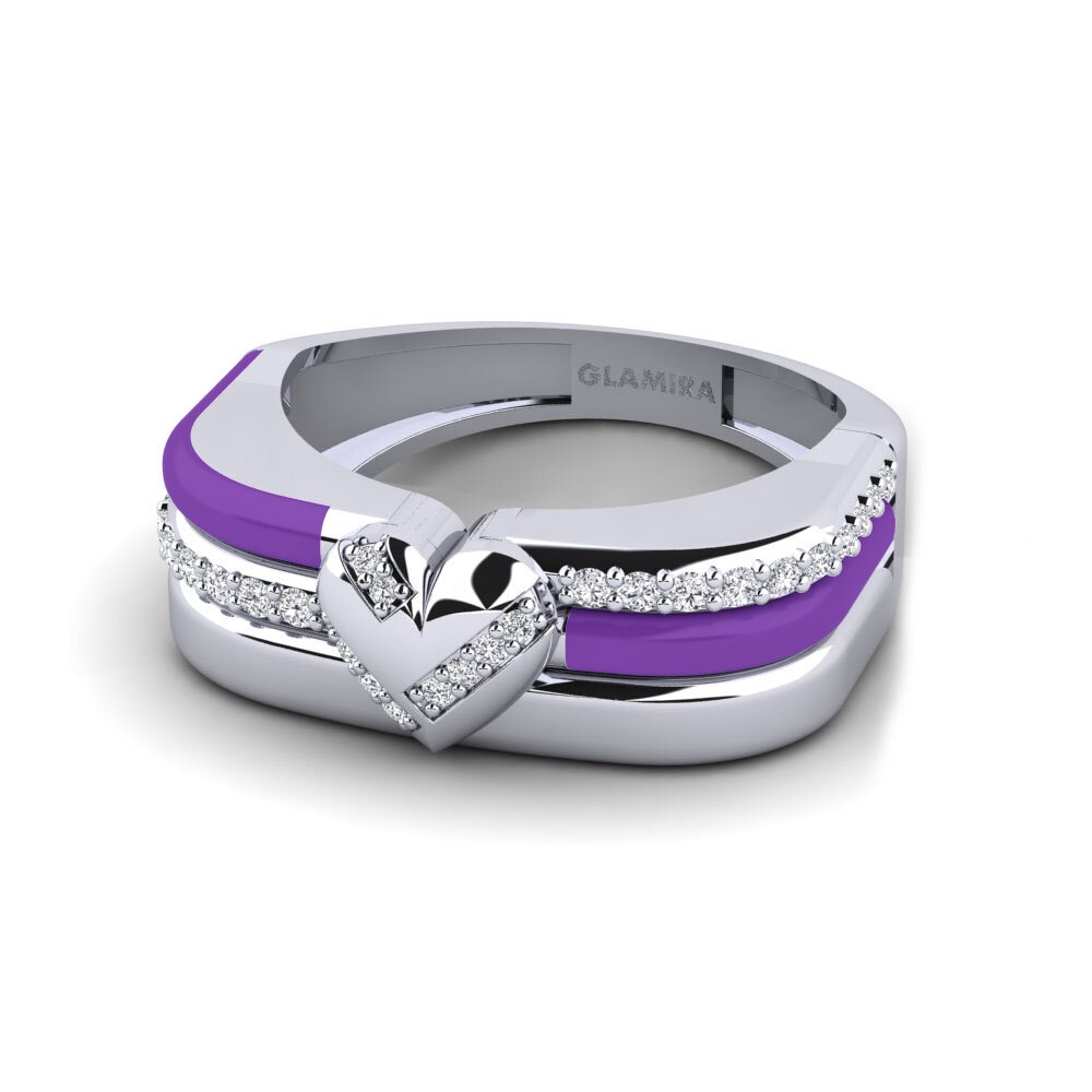 950 Platin Ring Azora