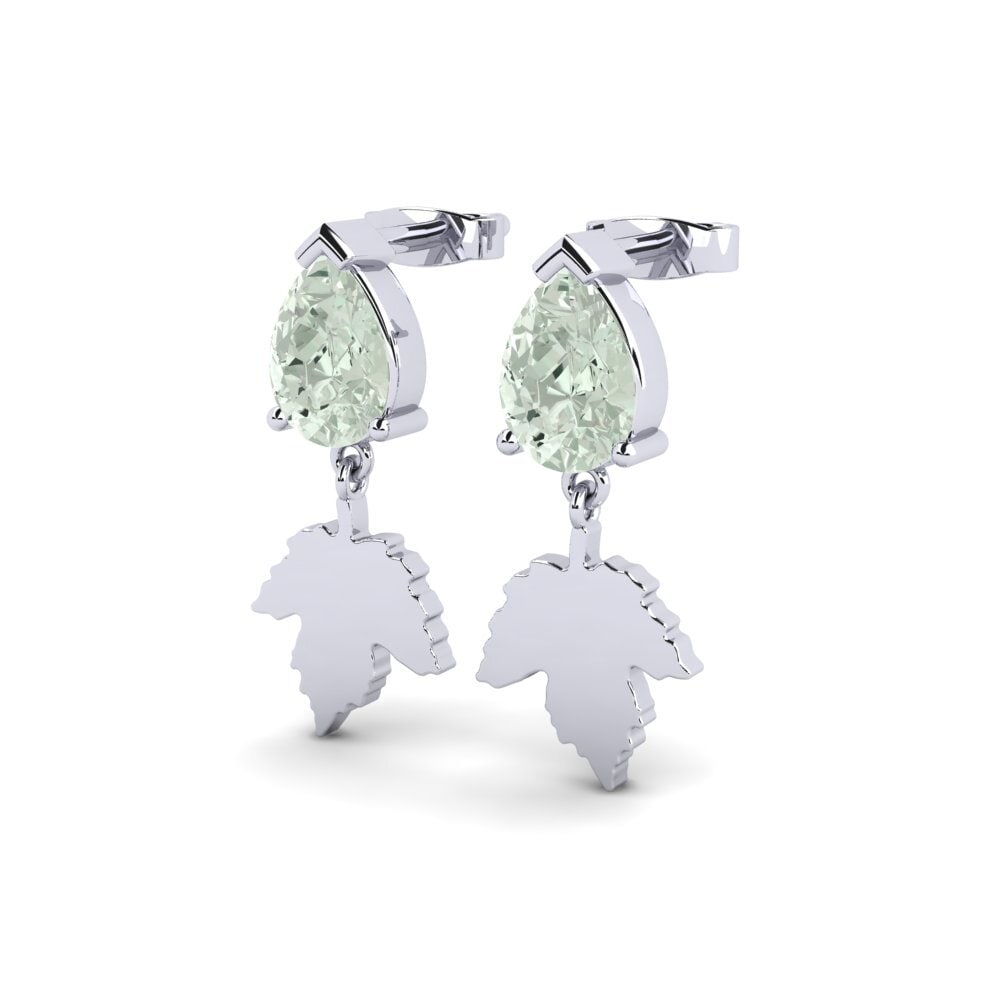 Green Amethyst Women's Earring Azry