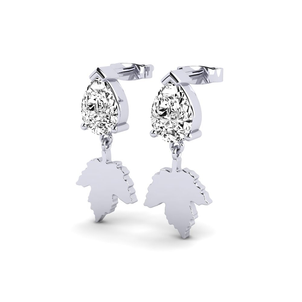 Pear Moissanite Women's Earring Azry