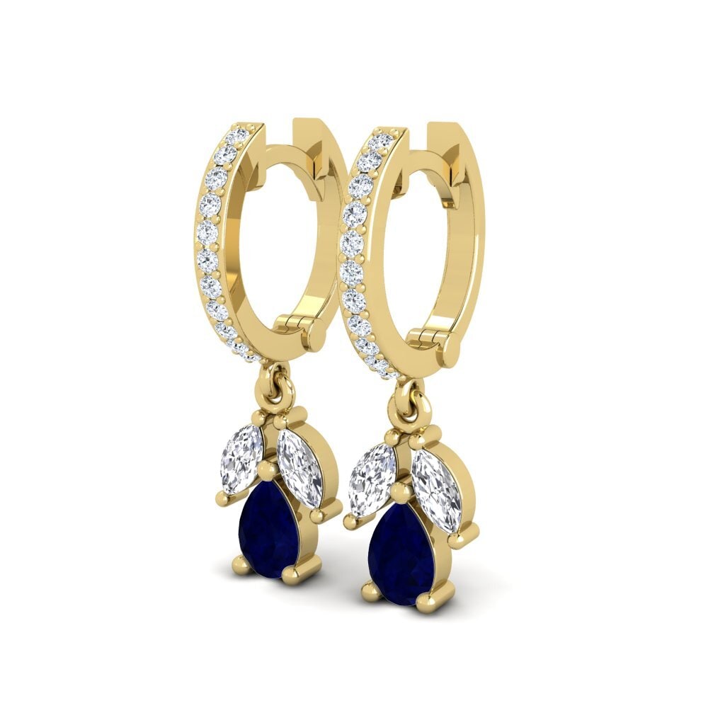 Saphir Damen ohrring Bailee