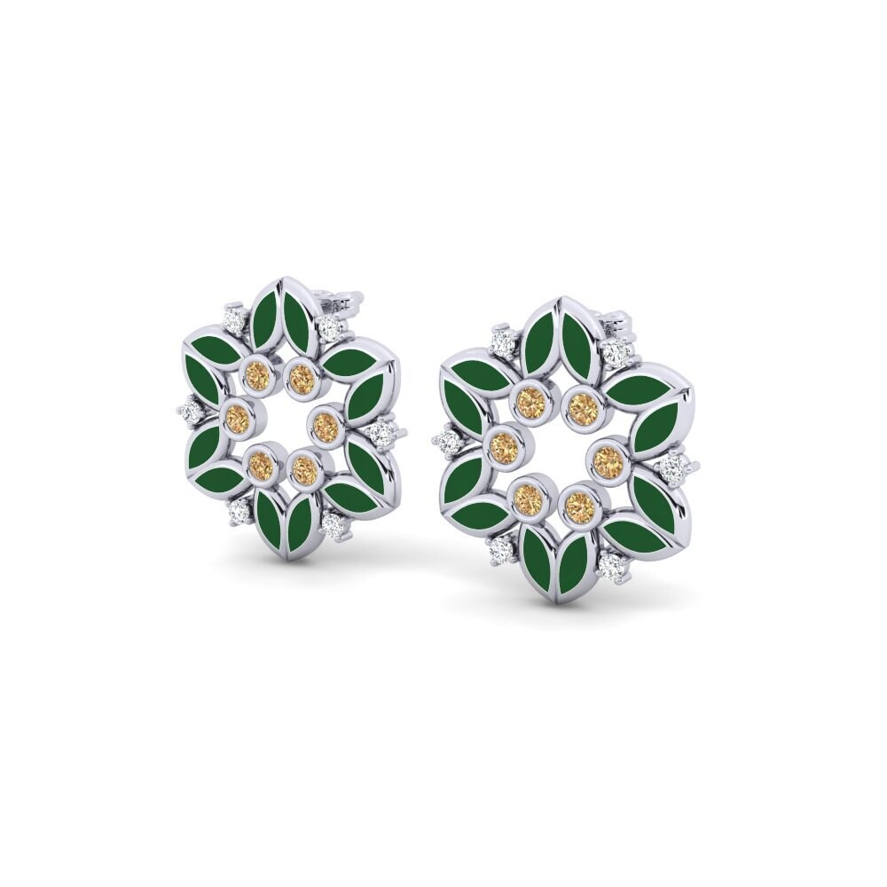 Brown Diamond Women's Earring Baird