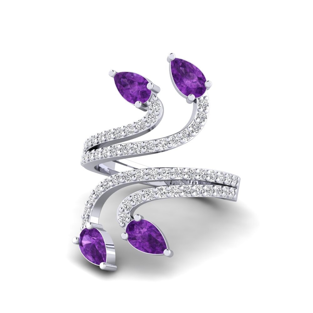 Amethyst SYLVIE Ring Balio