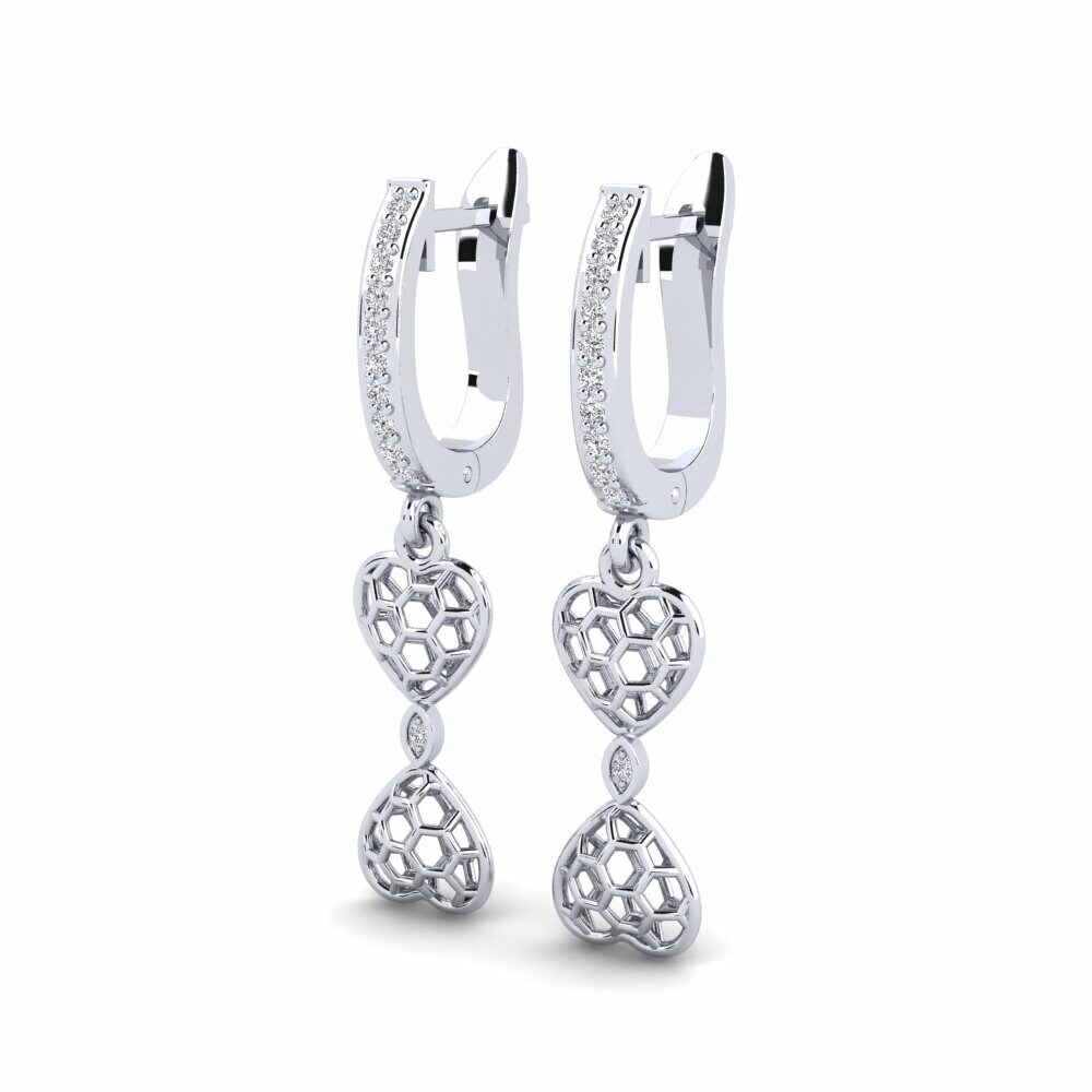 Diamante Pendiente de mujer Balkan