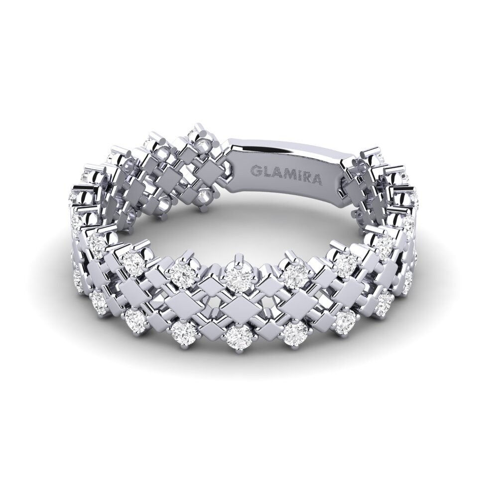 White sapphire Ring Barabellek