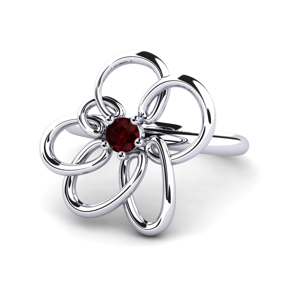 Garnet Ring Barbe