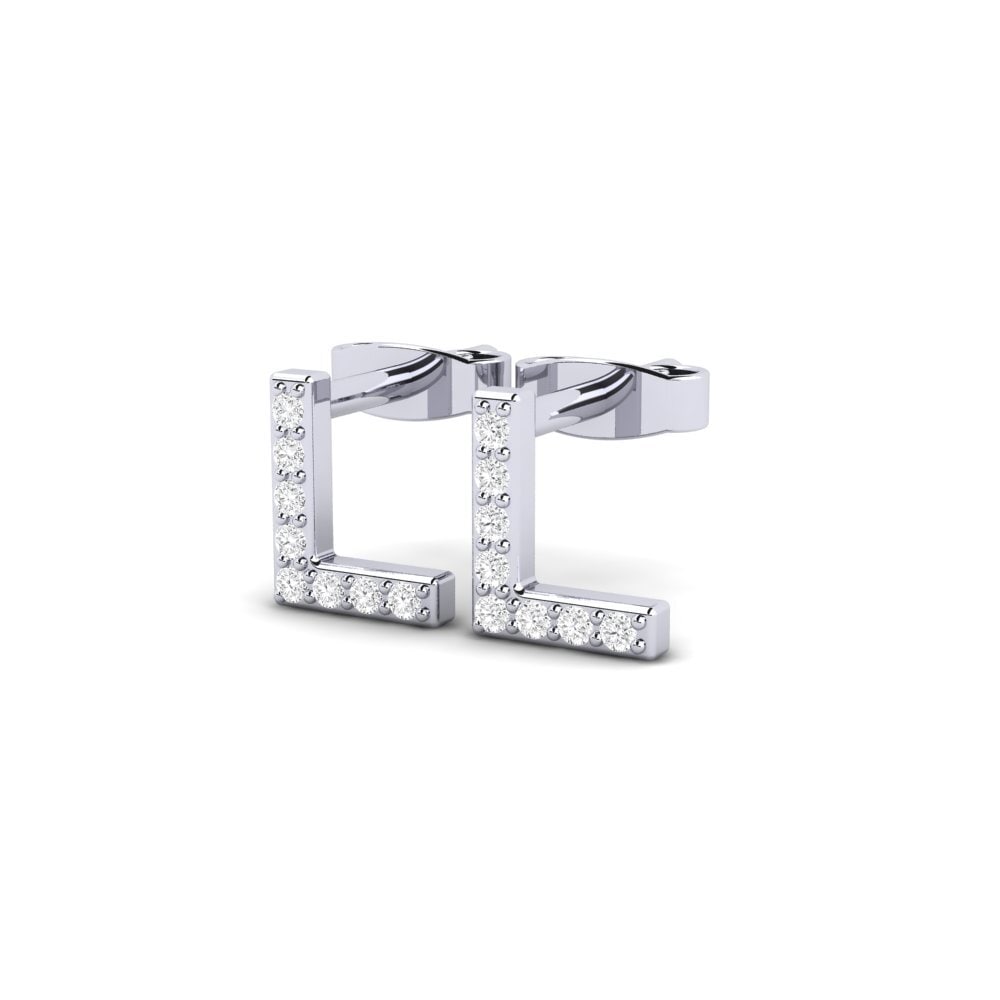 White sapphire Women's Earring Barbra L