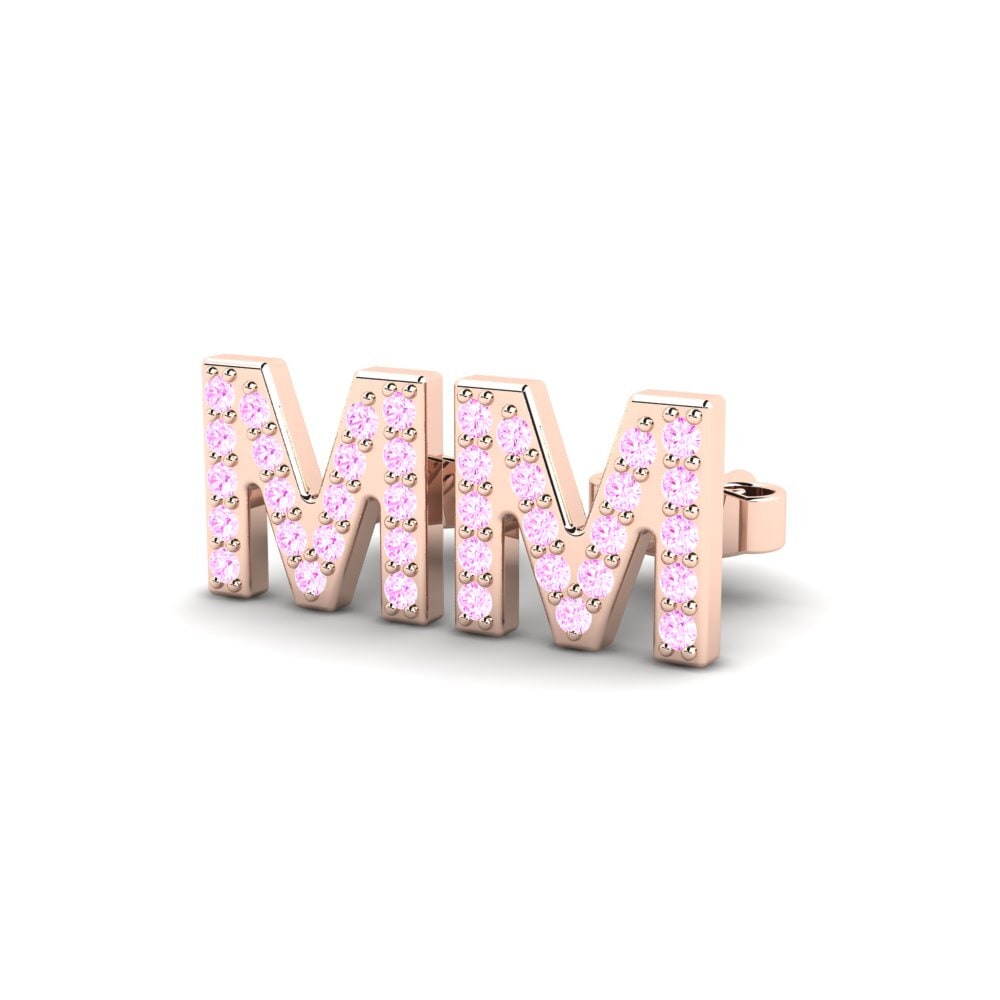 Pink Sapphire Women's Earring Barbra M