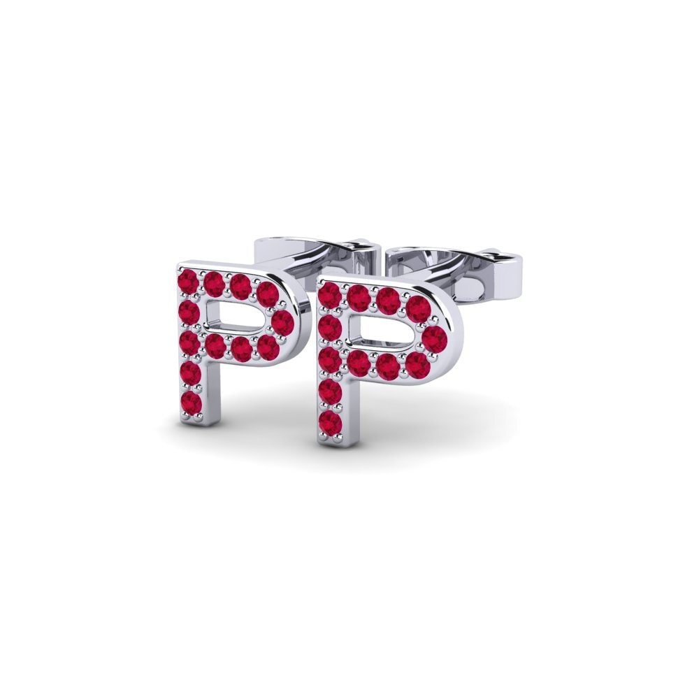 Ruby Women's Earring Barbra P