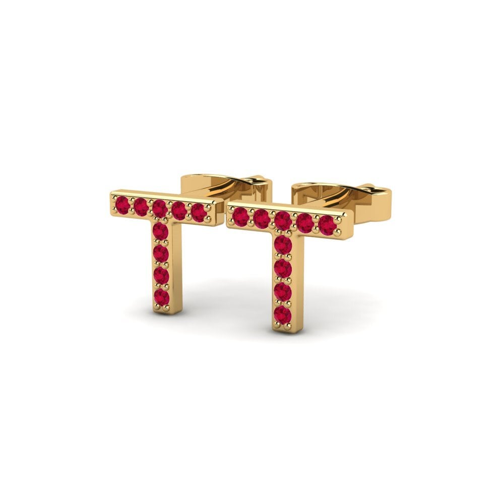 Ruby Women's Earring Barbra T