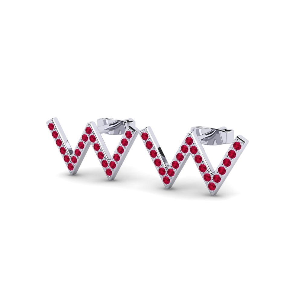 Ruby Women's Earring Barbra W