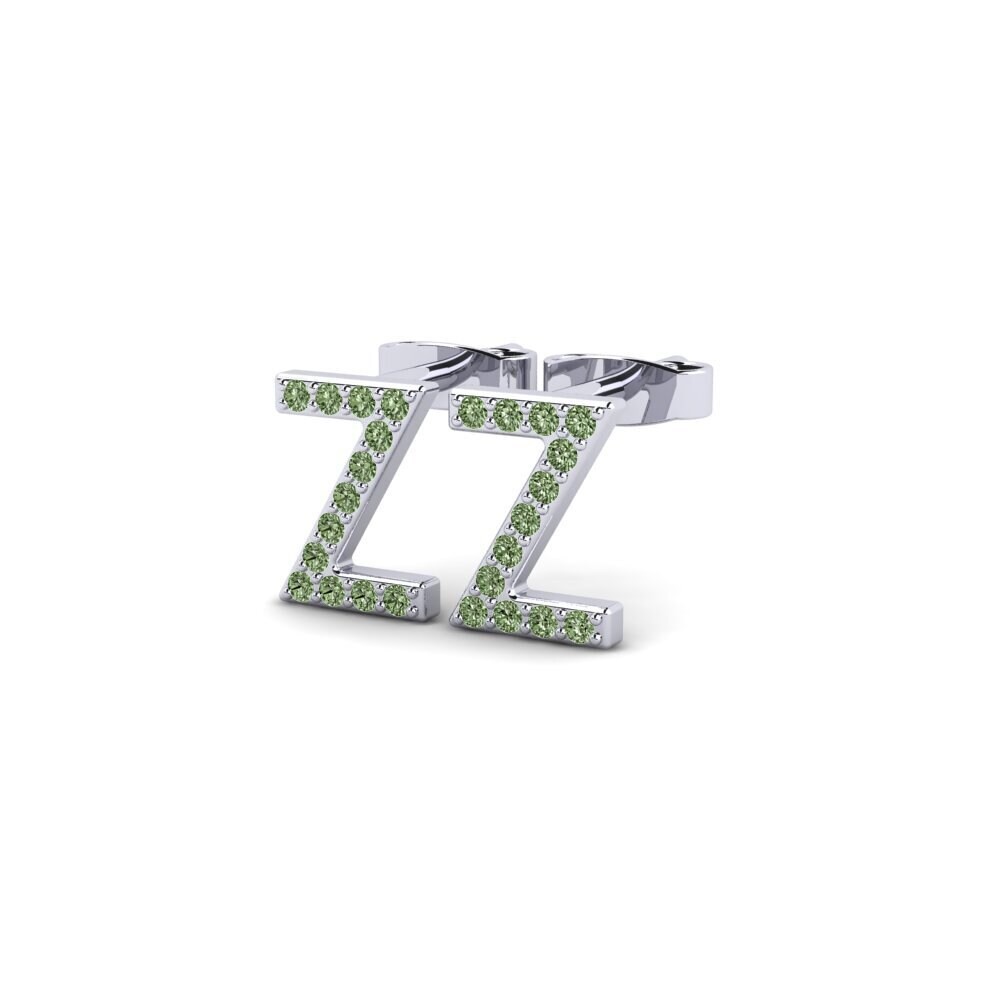Green Diamond Women's Earring Barbra Z