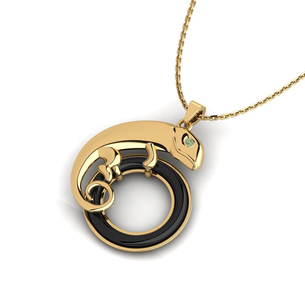 Diamante Verde Colgante de Mujer Barnhart