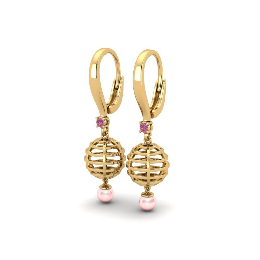 Granate Rhodolite Pendiente de mujer Barrows