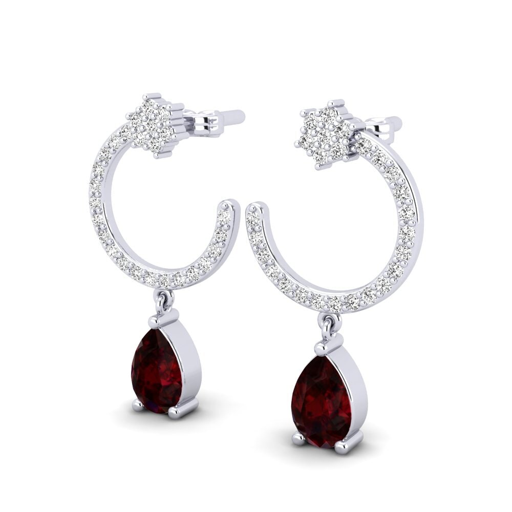 Garnet Women's Earring Basil