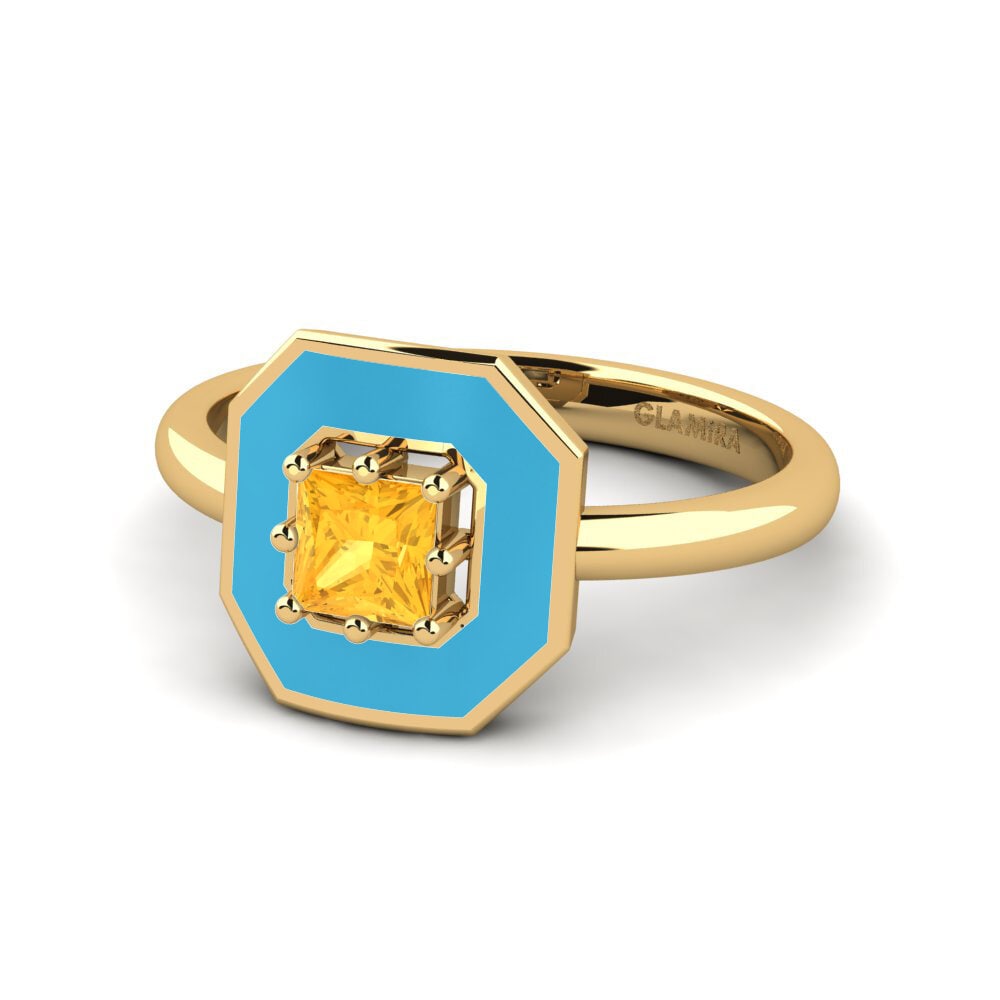 Gelbgold 375 Ring Bassignac