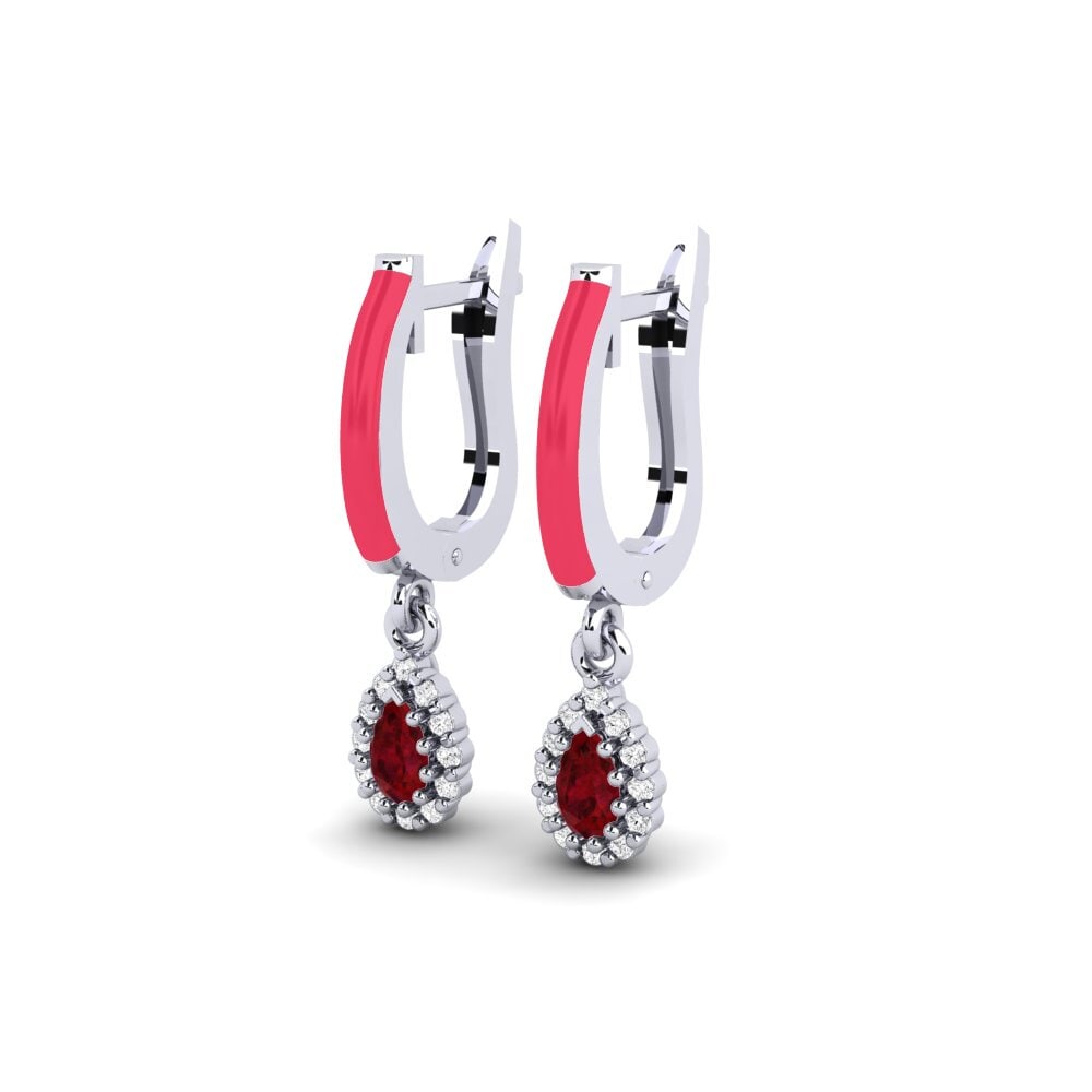 9ct White Gold Women's Earring Bathurst