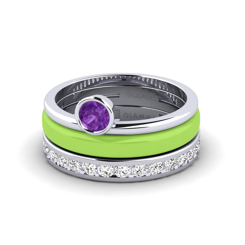 Amethyst Ring Bavegels - E