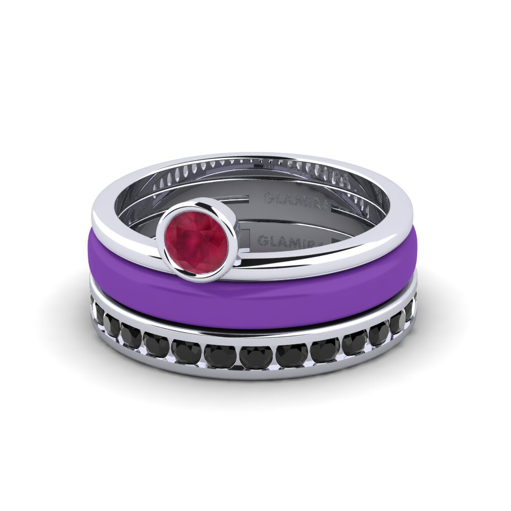 Rubin Ring Bavegels - E