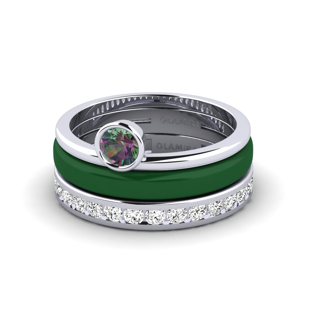 Mystic Topas Ring Bavegels - E