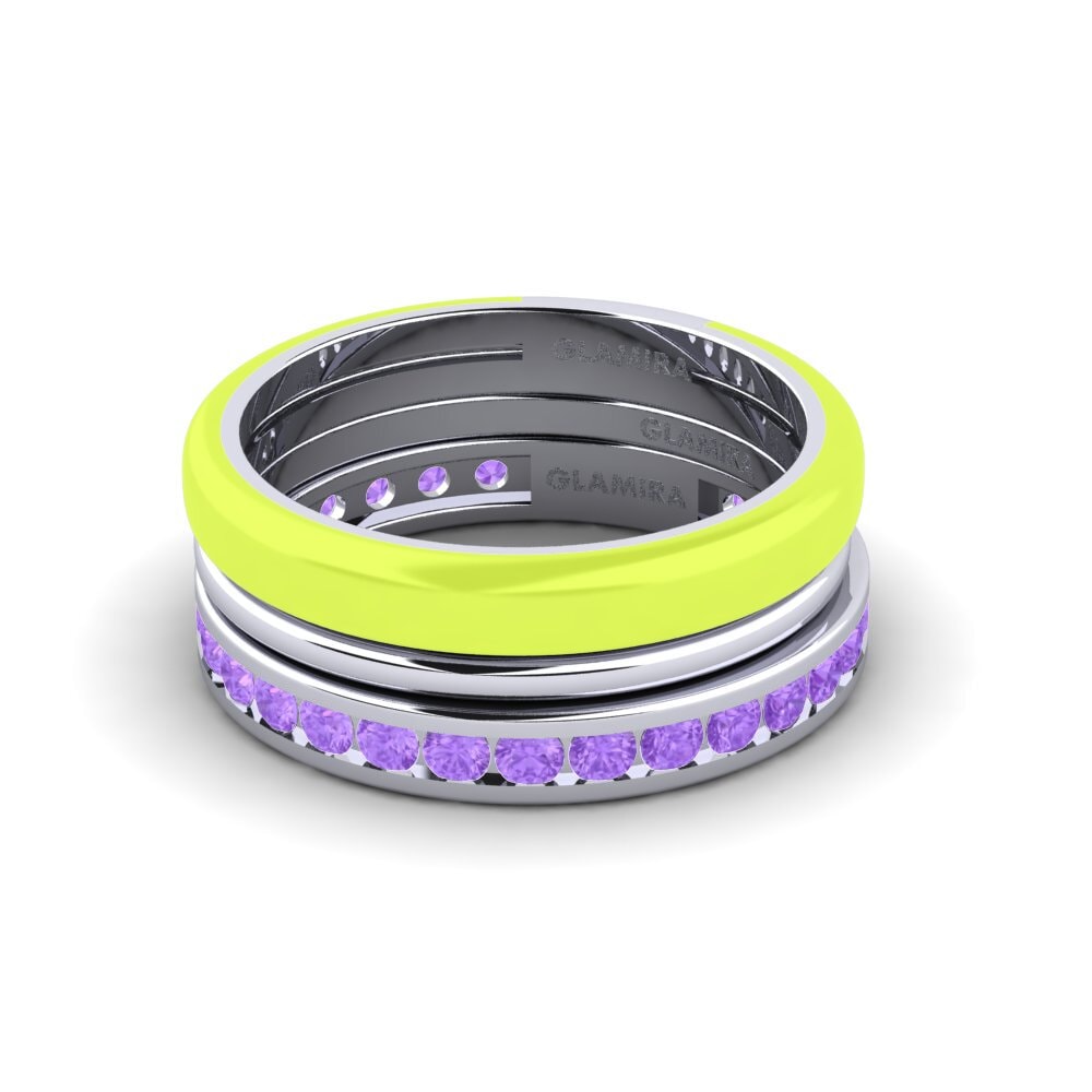 950 Palladium Ring Bavegels - F