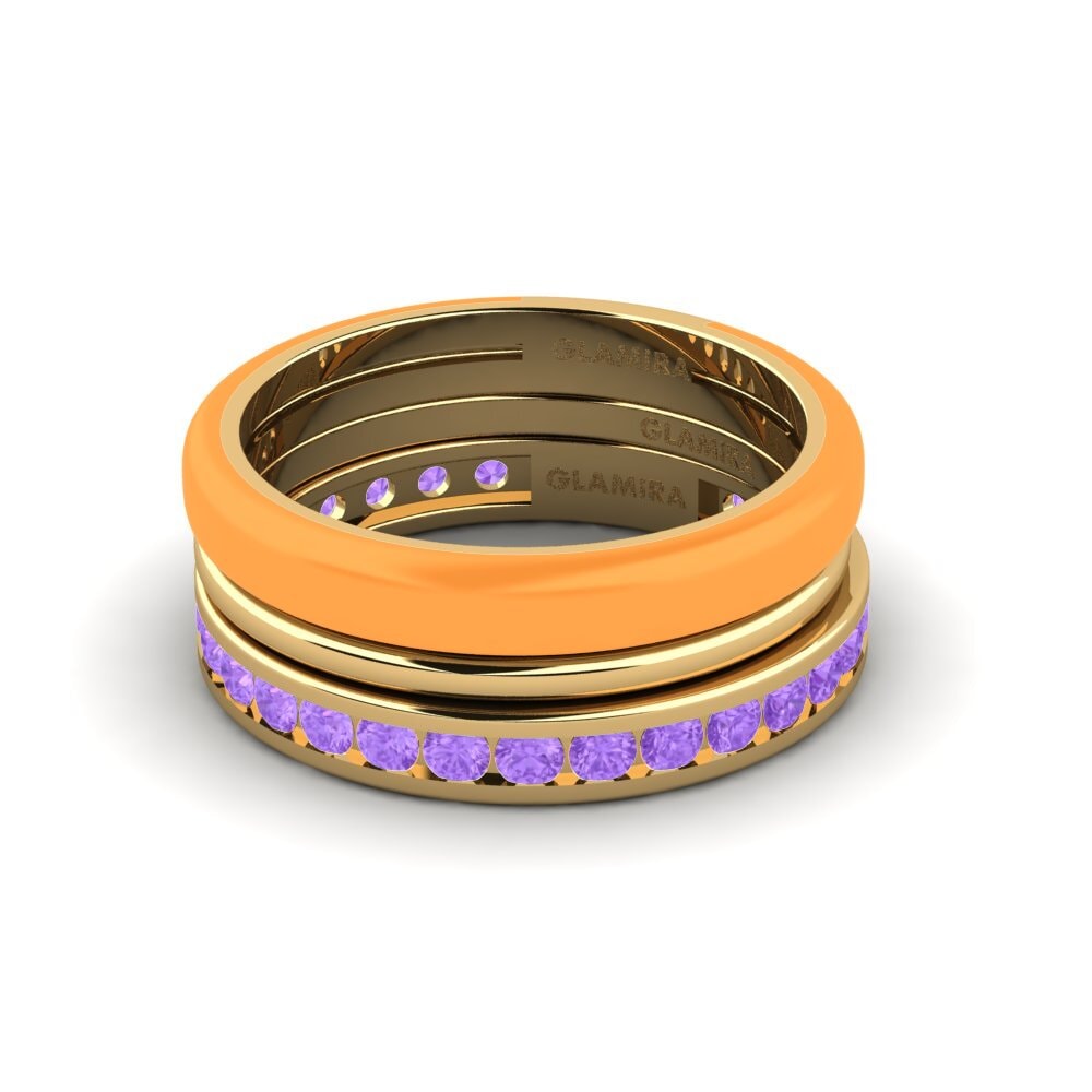 14ct Yellow Gold Ring Bavegels - F