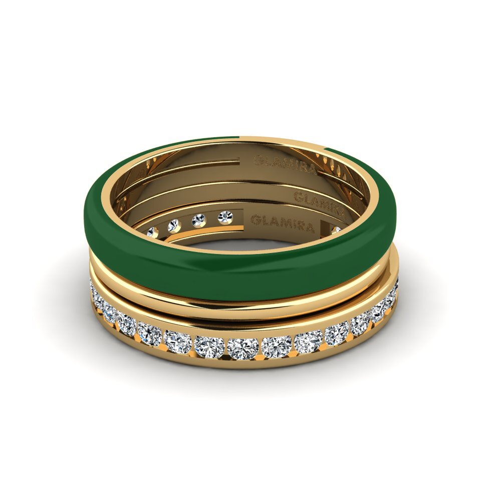 Zirconia Ring Bavegels - F