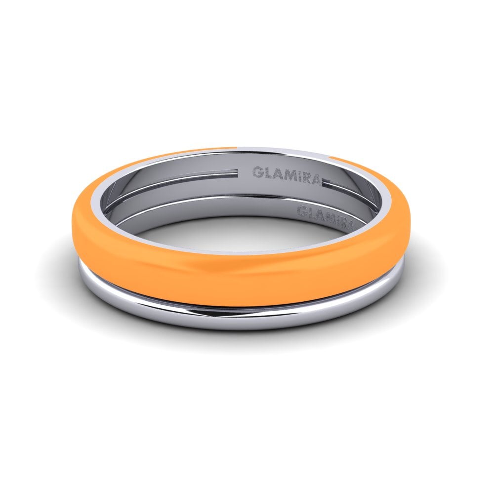 950 Platinum Ring Bavegels - G