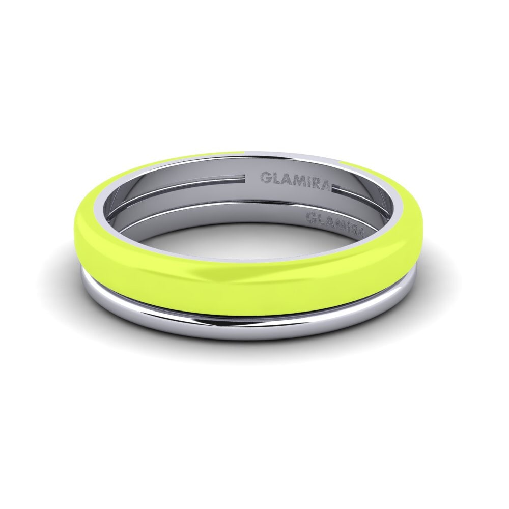 950 Palladium Ring Bavegels - G